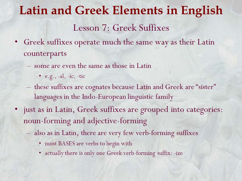 Latin Greek English 38