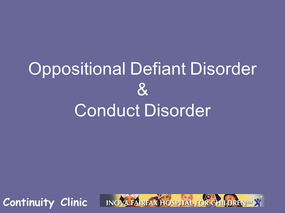 Adults With Oppositional Defiant Disorder 13