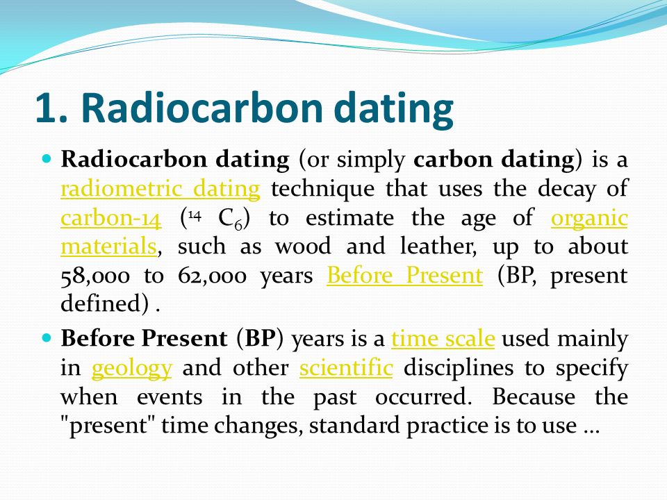 14c dating ppt