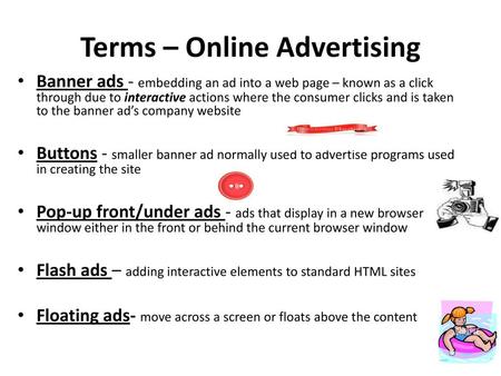 Terms – Online Advertising