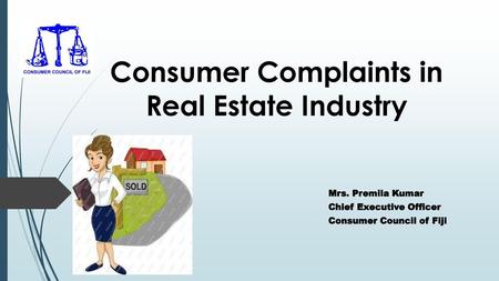 Consumer Complaints in Real Estate Industry