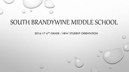 South Brandywine Middle School