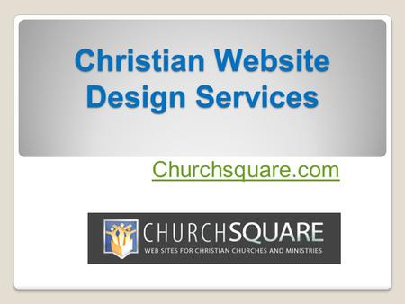 Christian Website Design Services – Churchsquare.com