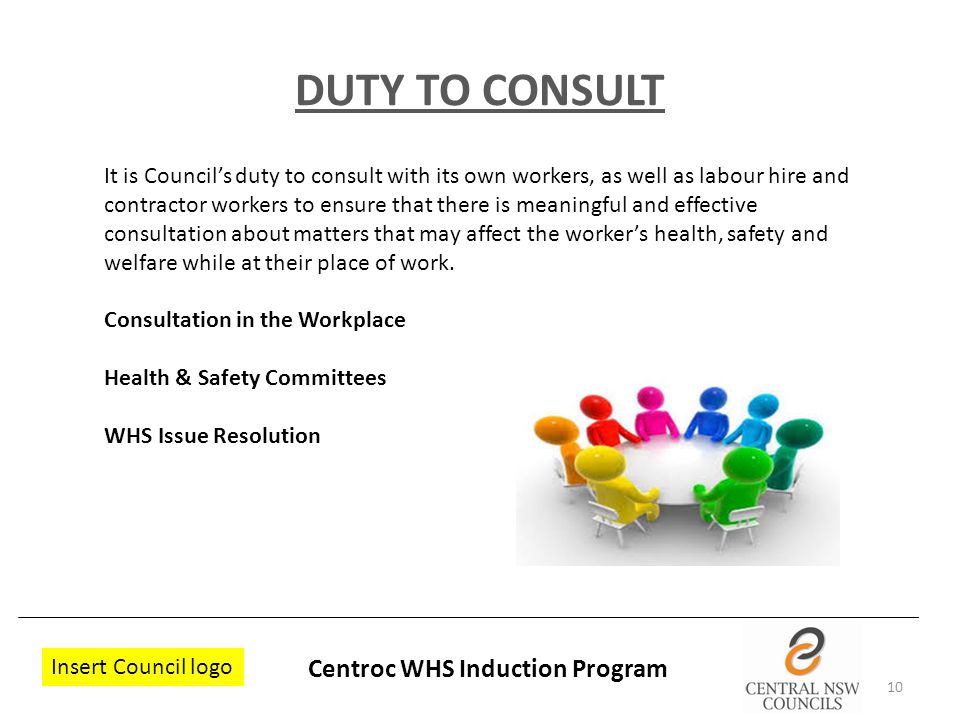 Workplace Health And Safety Induction Program Of A Construction