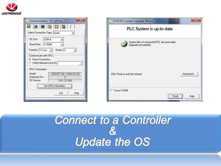 Connect to a Controller & Update the OS