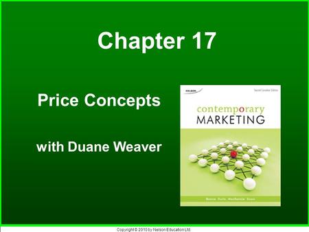 Price Concepts with Duane Weaver