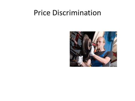 Price Discrimination Students at Sherwood High in Sandy Springs, Maryland talk about things that bother them.
