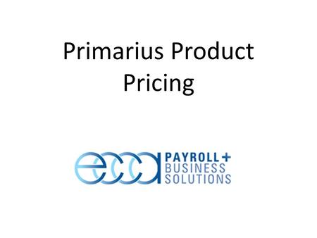 Primarius Product Pricing. There are three basic Product Categories of food or non-foods – Donated – Purchased – USDA Base Price = What the Agency pays.