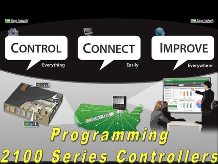 Programming 2100 Series Controllers.