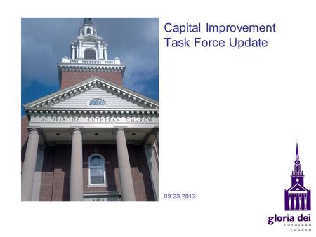 Capital Improvement Task Force Update