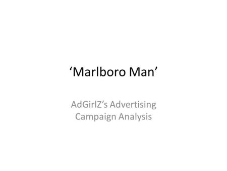 AdGirlZ’s Advertising Campaign Analysis