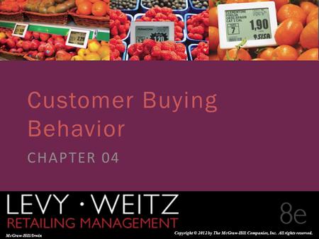 Customer Buying Behavior