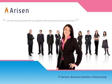 IT Service, Business Solution, Outsourcing