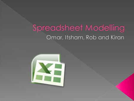 A spreadsheet is an application which allows you to calculate many simple or complex figures You can create this figures by using formulas; this helps.
