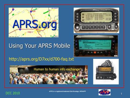 APRS.org Using Your APRS Mobile