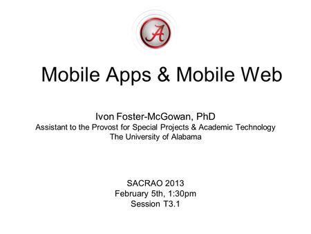 Mobile Apps & Mobile Web