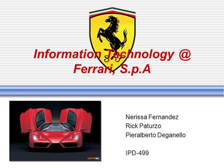 Information Ferrari, S.p.A