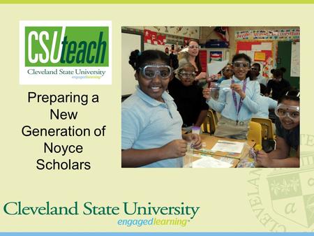 Preparing a New Generation of Noyce Scholars. About the program UTeach is a nationally recognized secondary mathematics and science teacher preparation.