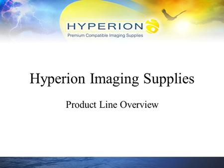 Hyperion Imaging Supplies