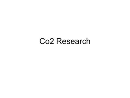Co2 Research. 1. How does the CO² cartridge make the dragster move? The cartridge is punctured which then allows the CO 2 to escape thus pushing the dragster.