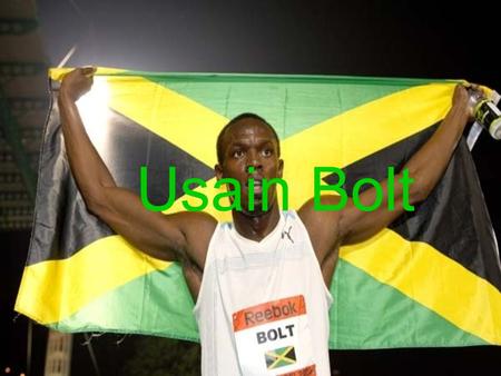 Usain Bolt. Usain childhood Born in Trealwny, Jamaica, on 21 August 1986. His first sports were Cricket and football. He has also said, When I was young,