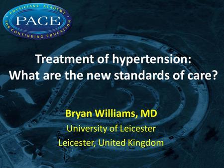 Treatment of hypertension: What are the new standards of care?