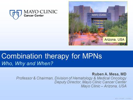 Combination therapy for MPNs