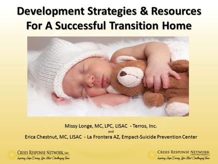 Development Strategies & Resources For A Successful Transition Home