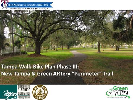 Tampa Walk-Bike Plan Phase III: