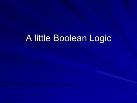 A little Boolean Logic. IF loving you is wrong THEN I dont want to be right.