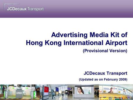 Advertising Media Kit of Hong Kong International Airport