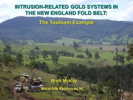 INTRUSION-RELATED GOLD SYSTEMS IN THE NEW ENGLAND FOLD BELT: