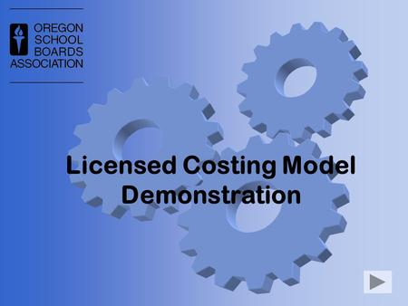 Licensed Costing Model Demonstration. What is it? Spreadsheet model Calculates total compensation over multiple years Create What-If scenarios When this.