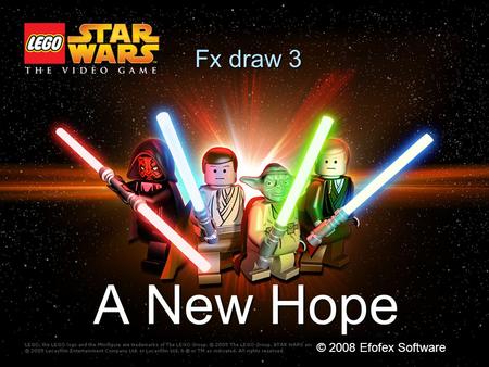Fx draw 3 A New Hope © 2008 Efofex Software Getting Started… Open a word document Open a word document On the top menu go to Insert and then Object (you.