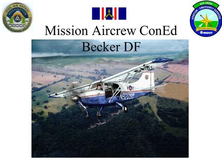 Mission Aircrew ConEd Becker DF
