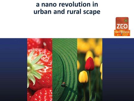 a nano revolution in urban and rural scape