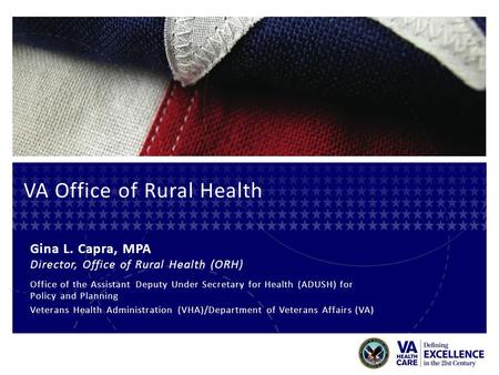 VA Office of Rural Health