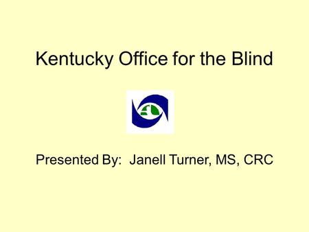 Kentucky Office for the Blind