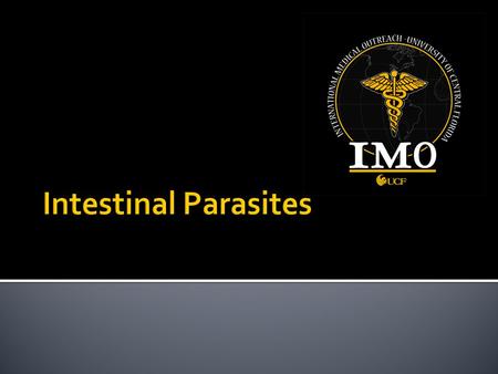 Intestinal Parasites.