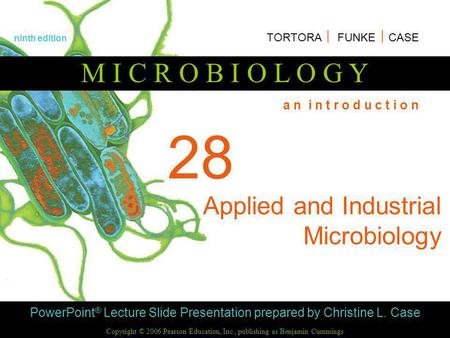 Applied and Industrial Microbiology