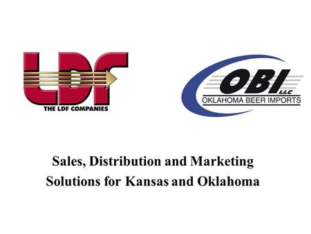 Sales, Distribution and Marketing Solutions for Kansas and Oklahoma