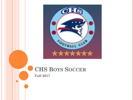 CHS Boys Soccer Fall 2017.