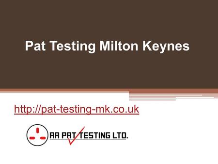 Pat Testing Milton Keynes - Pat-testing-mk.co.uk