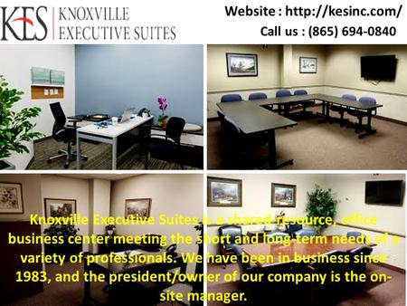 Knoxville Executive Suites Shared-Resource 