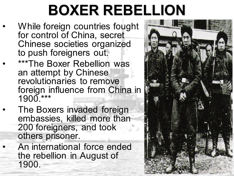Image result for the boxer rebellion was an attempt by chinese revolutionaries to