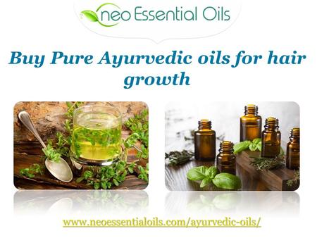 Buy Pure Ayurvedic oils for hair growth