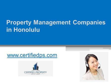 Property Management Companies in Honolulu