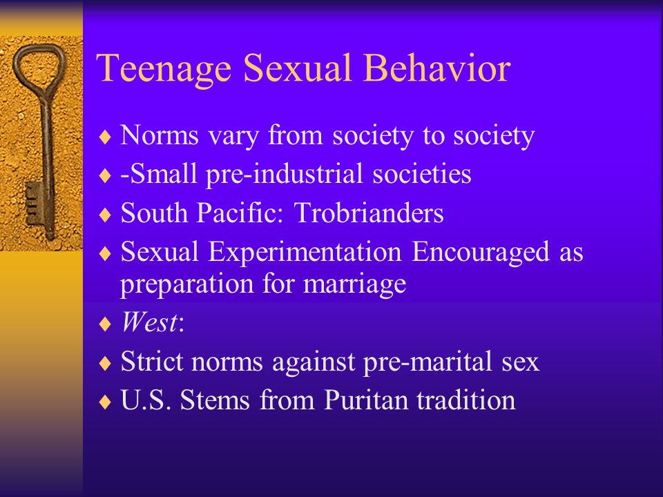 Behavior Sexual Teenage 11