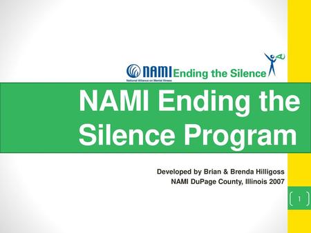 NAMI Ending the Silence Program