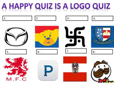 A happy quiz is a logo quiz